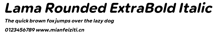 Lama Rounded ExtraBold Italic.ttf