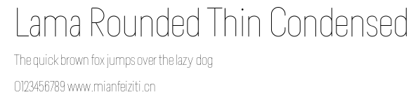 Lama Rounded Thin Condensed.ttf