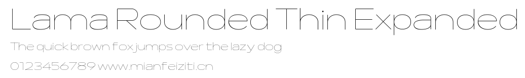 Lama Rounded Thin Expanded.ttf