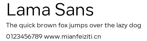 Lama Sans
