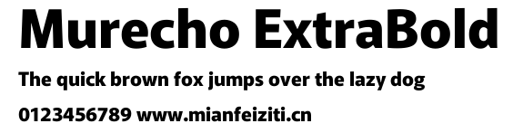 Murecho ExtraBold